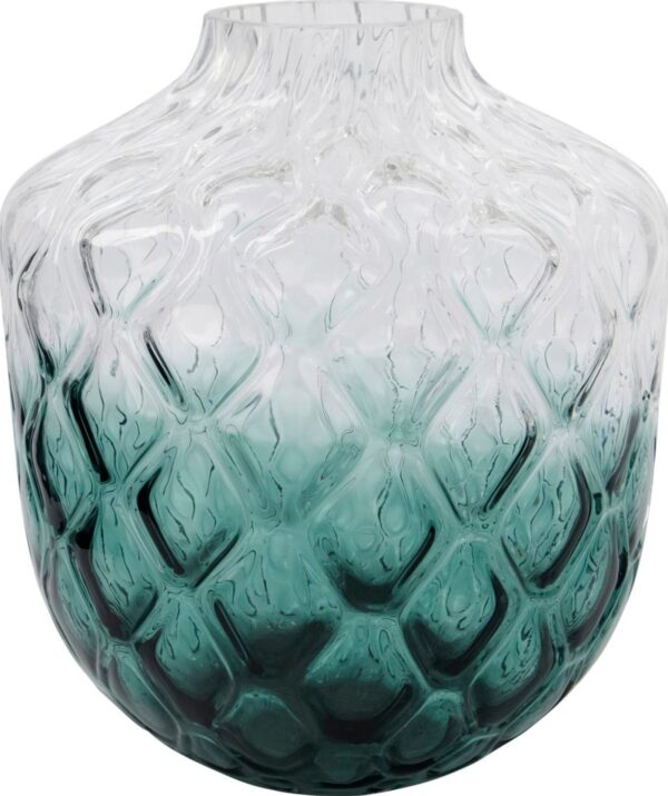 Art Deco, Vase by House Doctor (D: 24 cm. x H: 31 cm., Grøn)