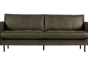 BEPUREHOME Rodeo 2,5 pers. sofa - army grøn stof