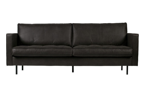 BEPUREHOME Rodeo 2,5 pers. sofa - sort stof