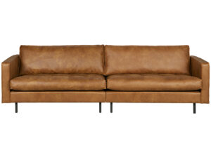 BEPUREHOME Rodeo 3 pers. sofa - cognac stof