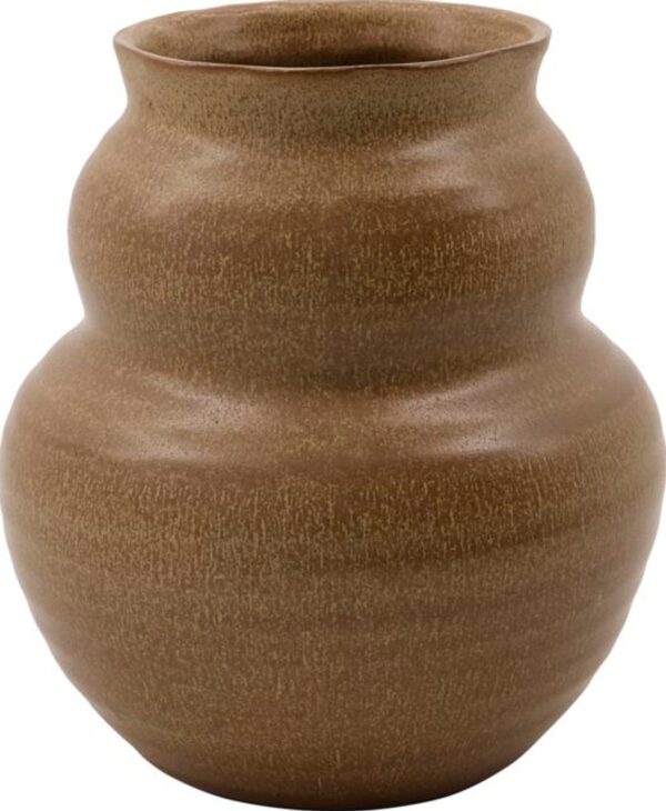 Juno, Vase by House Doctor (D: 17 cm. x H: 19 cm., Camel)
