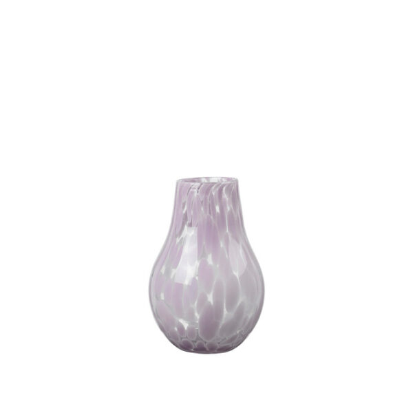 Broste Copenhagen Ada Spot Lavender Grey Mundblæst Vase H 22 cm