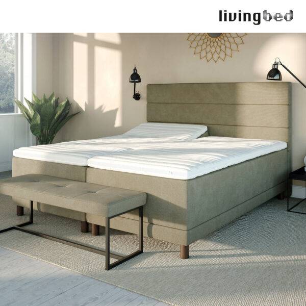 Livingbed Lux DF Box Elevationsseng 105x210