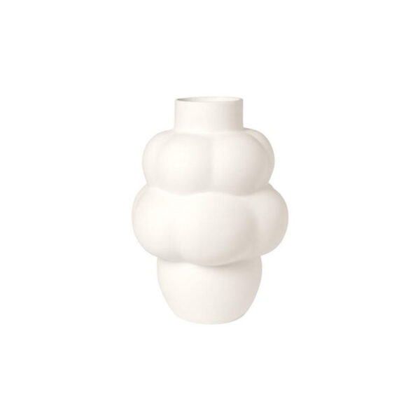 Louise Roe Balloon Vase 04 Petit Ceramic Raw White