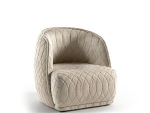 Moroso Redondo Small Armchair - Roxana Velour