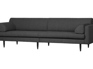 BEPUREHOME Collection 3 pers. sofa - mørkegrå stof