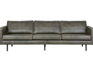 BEPUREHOME Rodeo 3 pers. sofa - army grøn stof