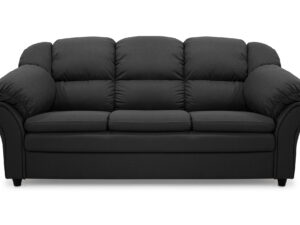 Chalton 3 Pers. Sofa, Sort