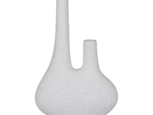 HOUSE NORDIC vase - hvid keramik (23x11,5)