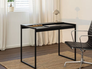 Metallbude Donna skrivebord - black