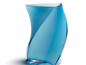 Twister vase fra Piet Hein (Blå) (24 cm)